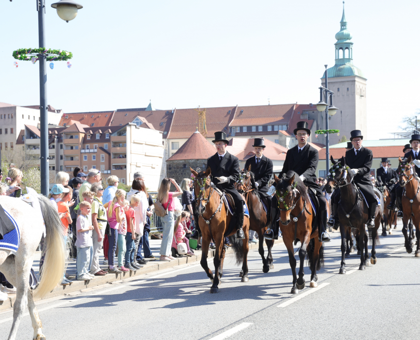 Osterrreiter in Bautzen