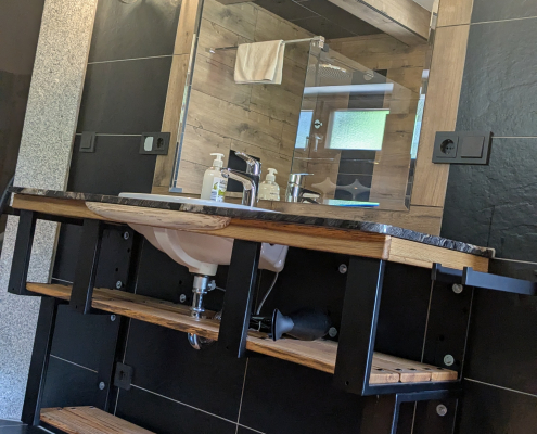 Ferienhaus Sprejnik, Waschbereich unten