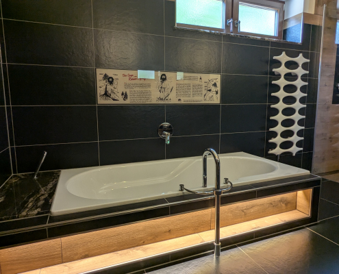 Ferienhaus Sprejnik, Bad unten