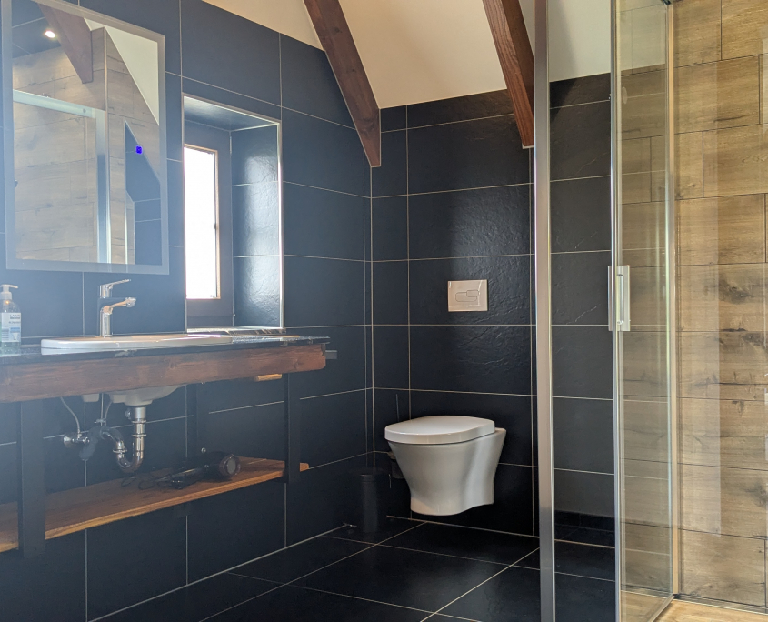 Ferienhaus Sprejnik, Bad oben