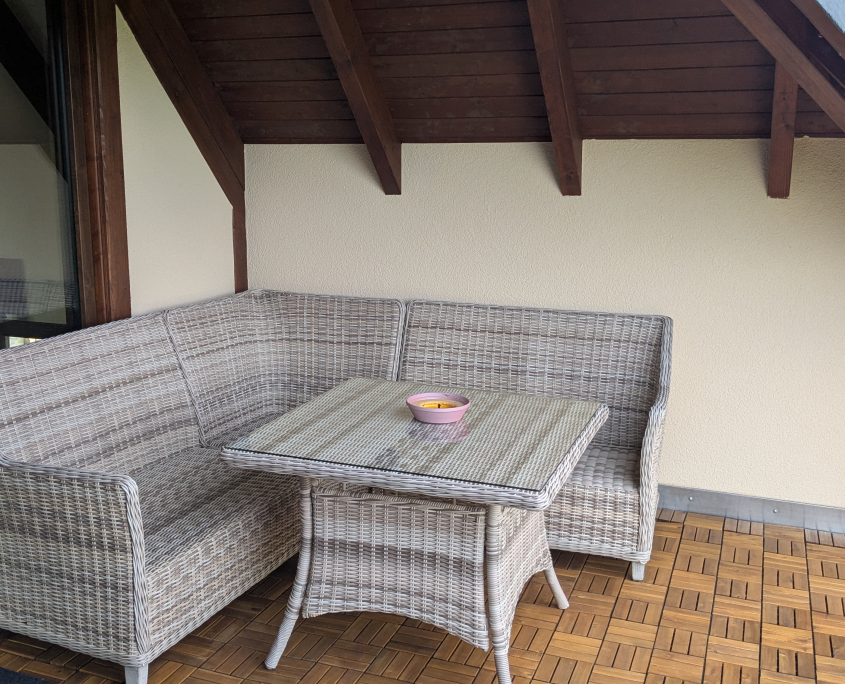 Ferienhaus Sprejnik, Panorama-Terrasse