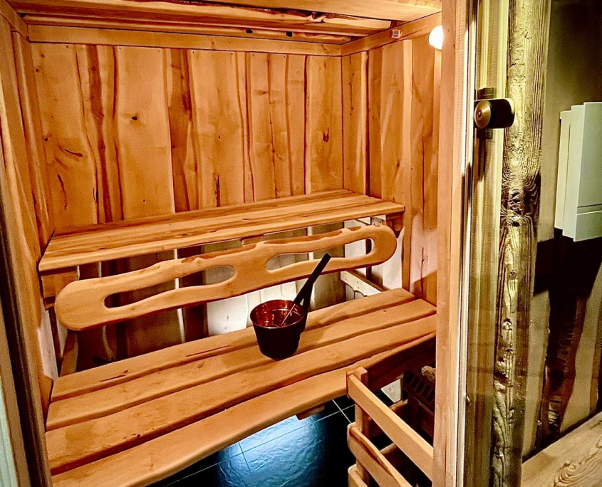 Ferienhaus Sprejnik, Sauna, Bad unten